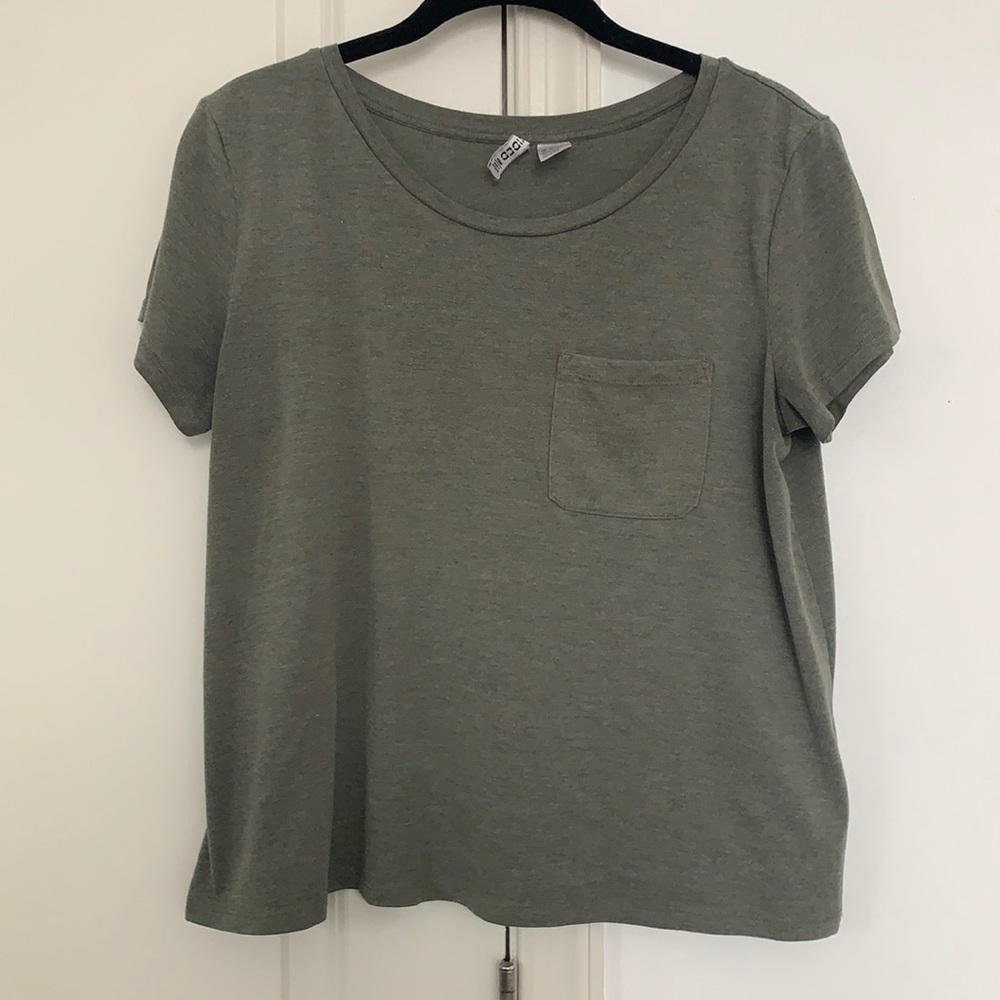 Green Relaxed Top - H&M Basics Divided